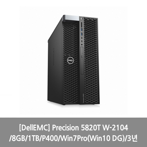 [DellEMC] Precision 5820T W-2104/8GB/1TB/P400/Win7Pro(Win10 DG)/3년